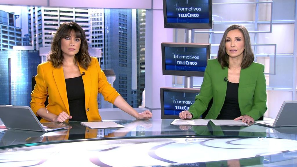 Con Arancha Morales y Lidia Camón Informativos Telecinco 2023 Matinal 04/01/2023