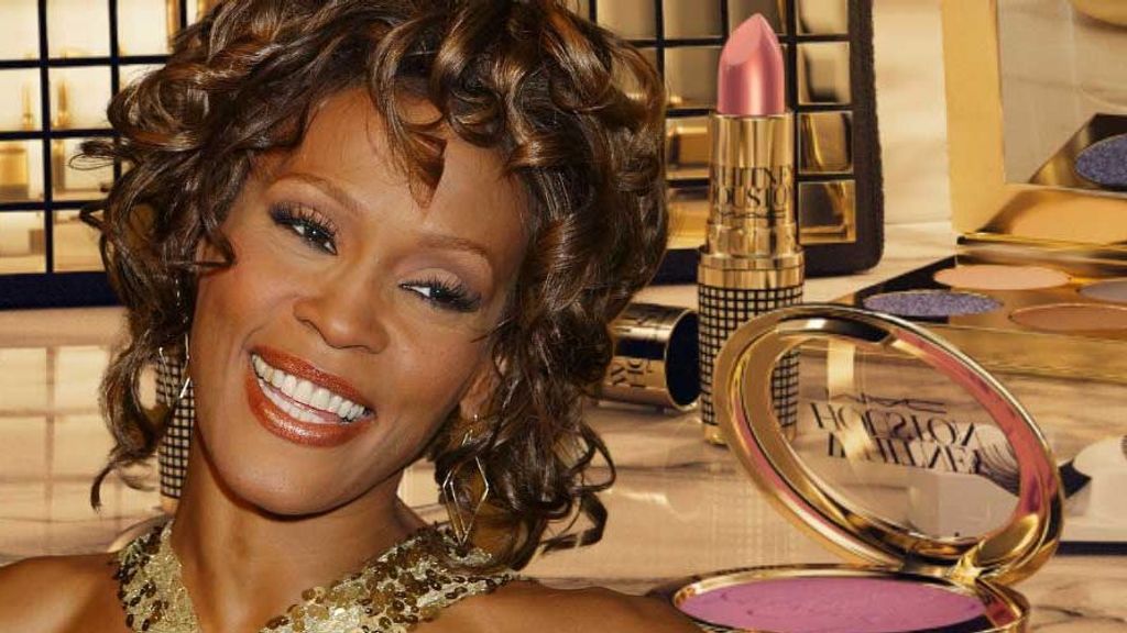 Whitney Houston maquillaje