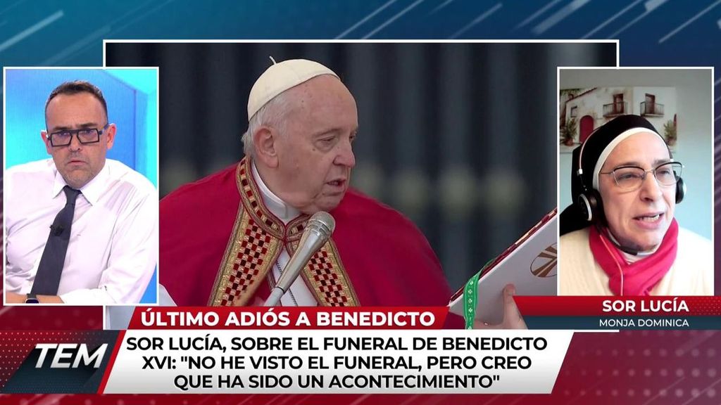 Sor Lucía Caram habla sobre Benedicto XVI