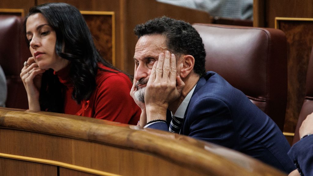 Edmundo Bal junto a Inés Arrimadas en el Congreso de los Diputados