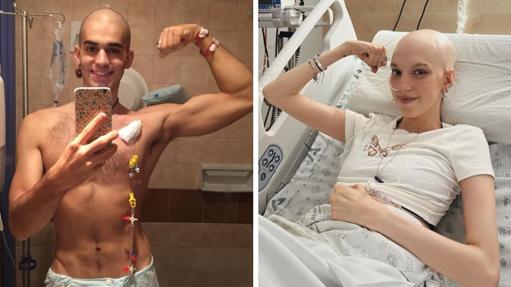 Pablo Ráez y Elena Huelva