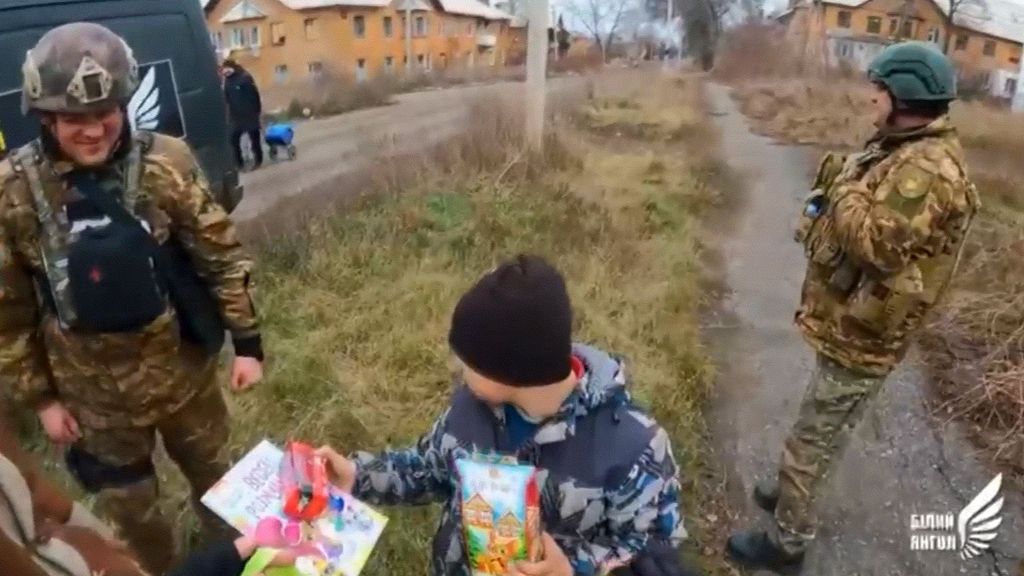 Soldados , pajes de los reyes magos en Ucrania