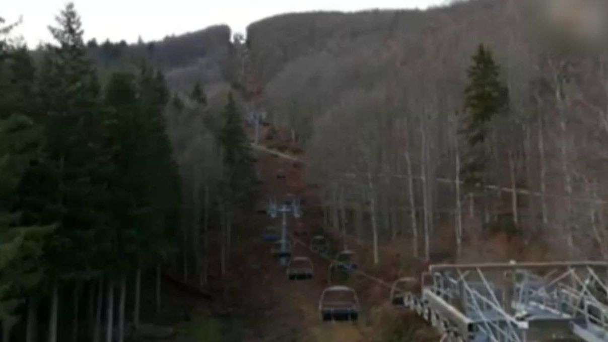 Telesillas sin nieve