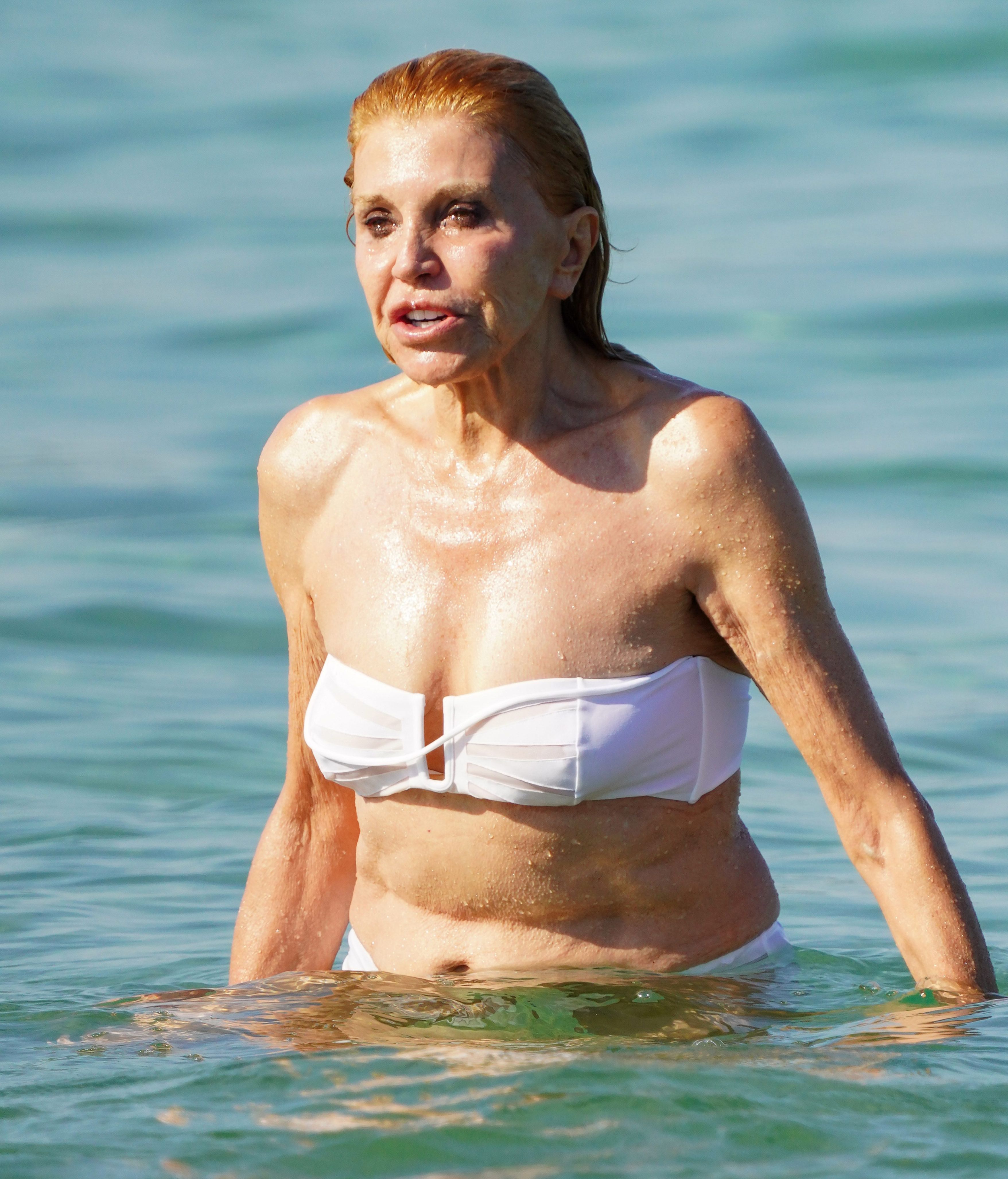 Tita Cervera durante sus vacaciones de verano de 2022