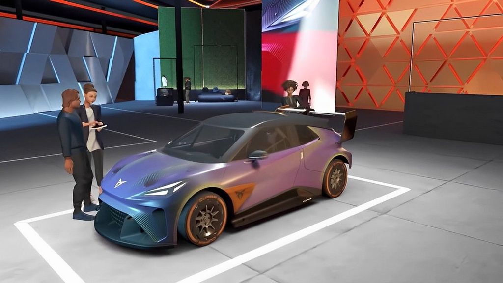 Imagen del distrito Cupra en el metaverso