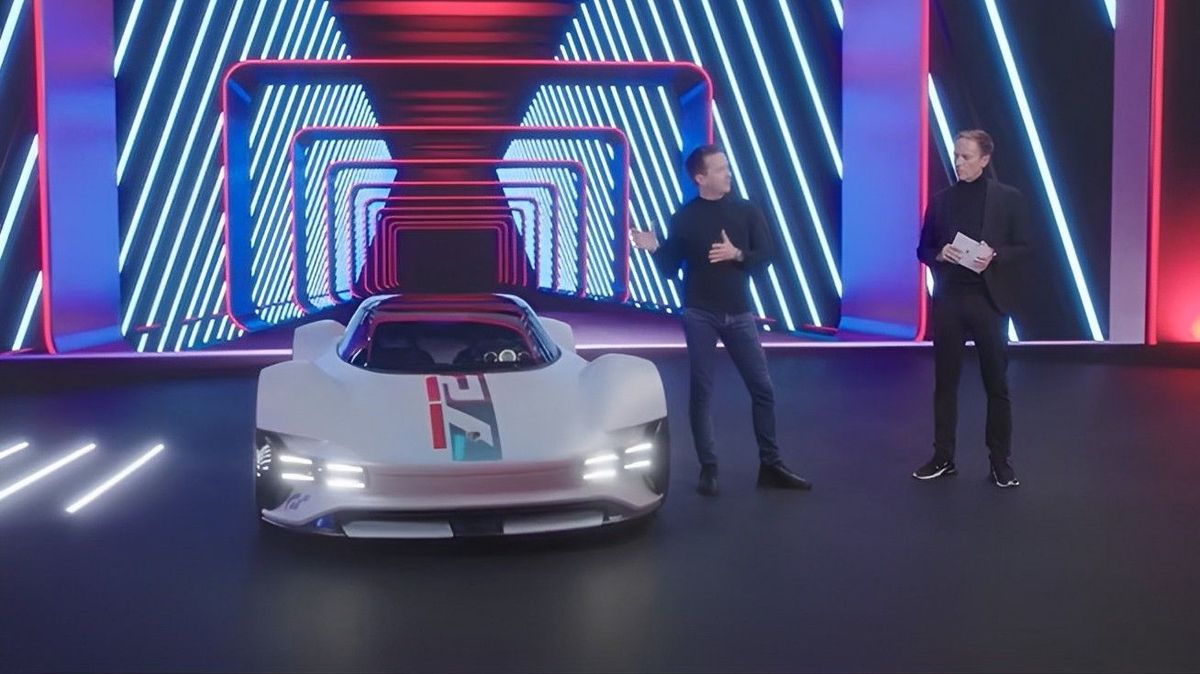Porsche Vision gran turismo presentado en el metaverso Porsche Vision gran turismo presentado en el metaverso