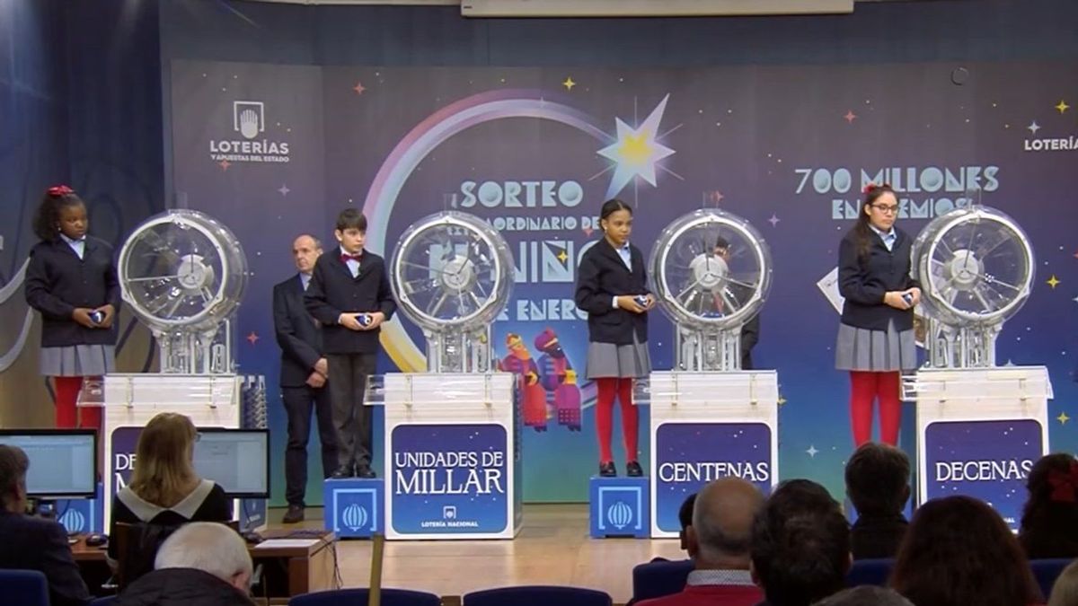 Sorteo Lotería del Niño 2023