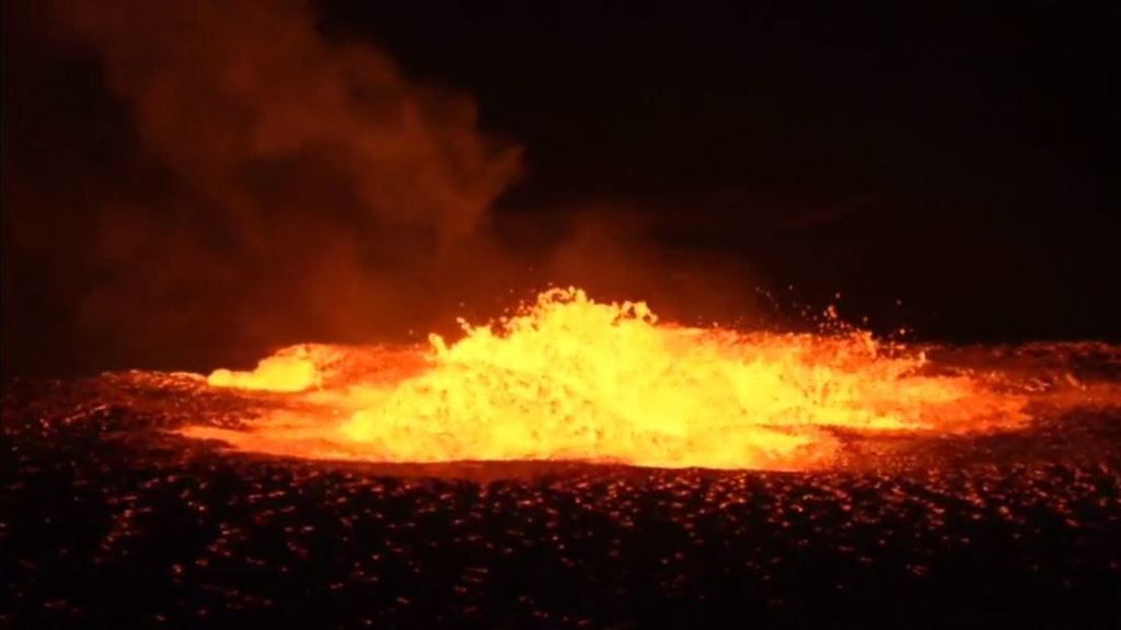 El volcán Kilauea de Hawái entra de nuevo en erupción