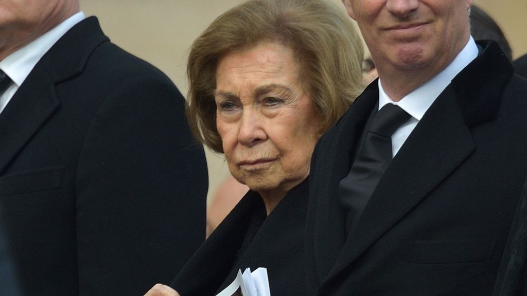 La reina Sofía, en el funeral de Benedicto XVI