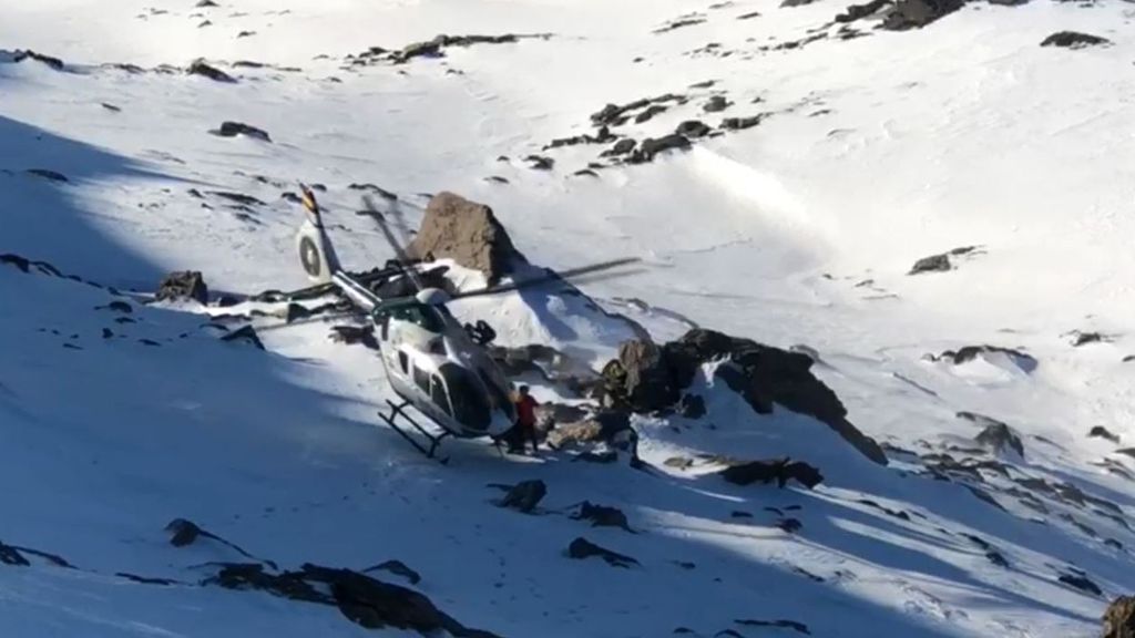 Rescatan a un montañero en la mina de Santa Isabel