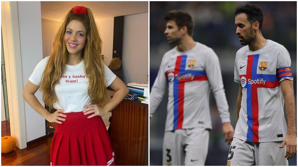 Busquets trolea a Piqué con una canción de Shakira: le echa en cara vender humo con Enigma 69