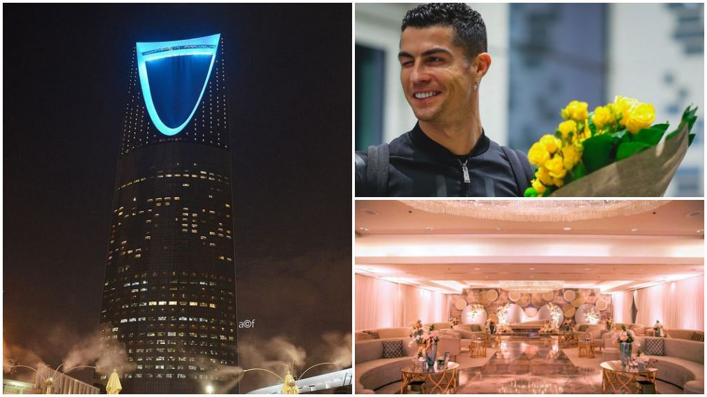 Cristiano Ronaldo y su lujosa estancia en Riad: se hospedará en un hotel por casi 300 mil euros al mes