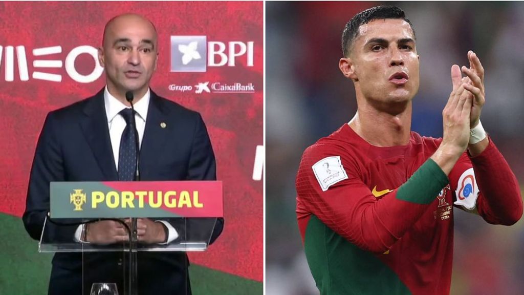 Roberto Martínez no garantiza la continuidad de Cristiano Ronaldo: "Nos sentaremos, y hablaremos"