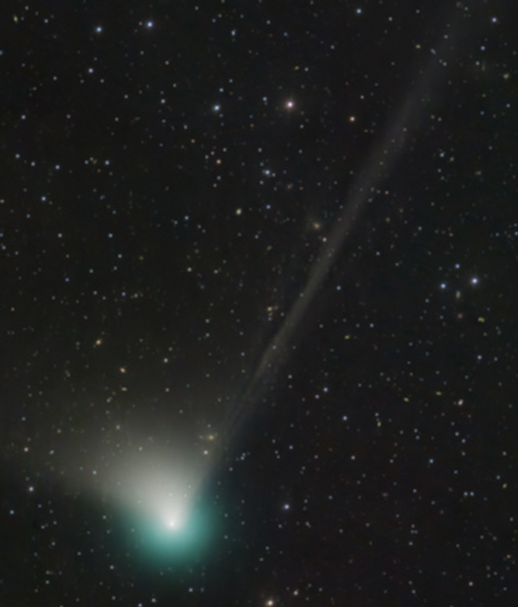 Un cometa a finales de enero