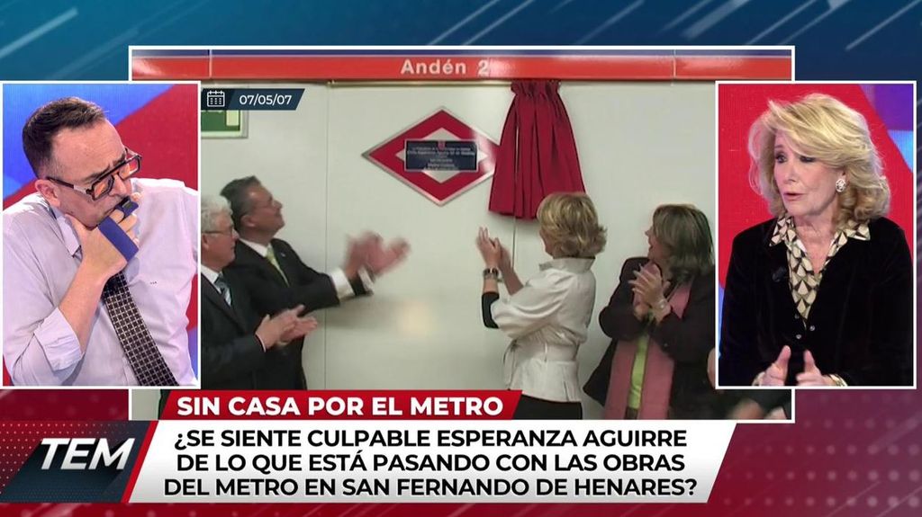 El enfrentamiento entre Risto Mejide y Esperanza Aguirre