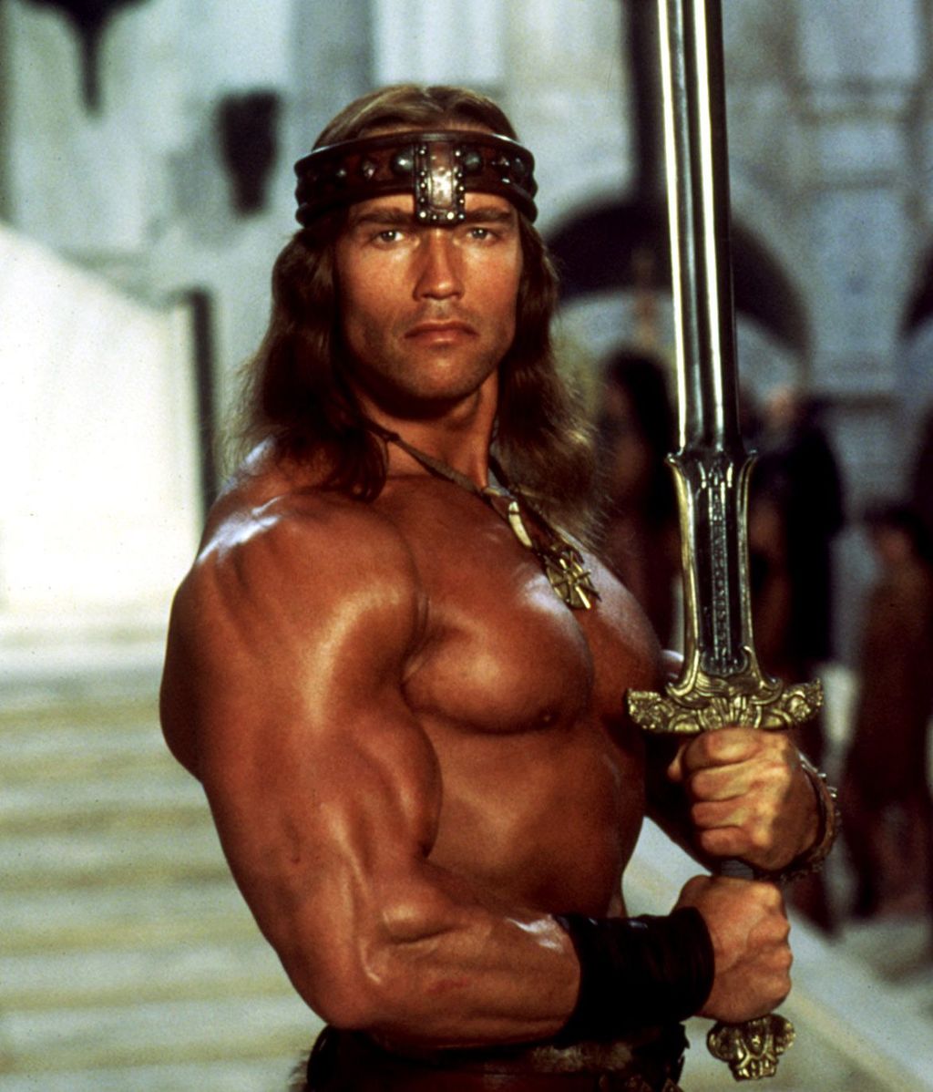 El imponente Conan de Arnold Schwarzenegger