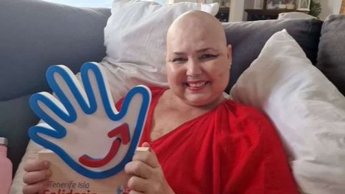 Hilda Siverio, que padece un cáncer de mama triple negativo metastásico