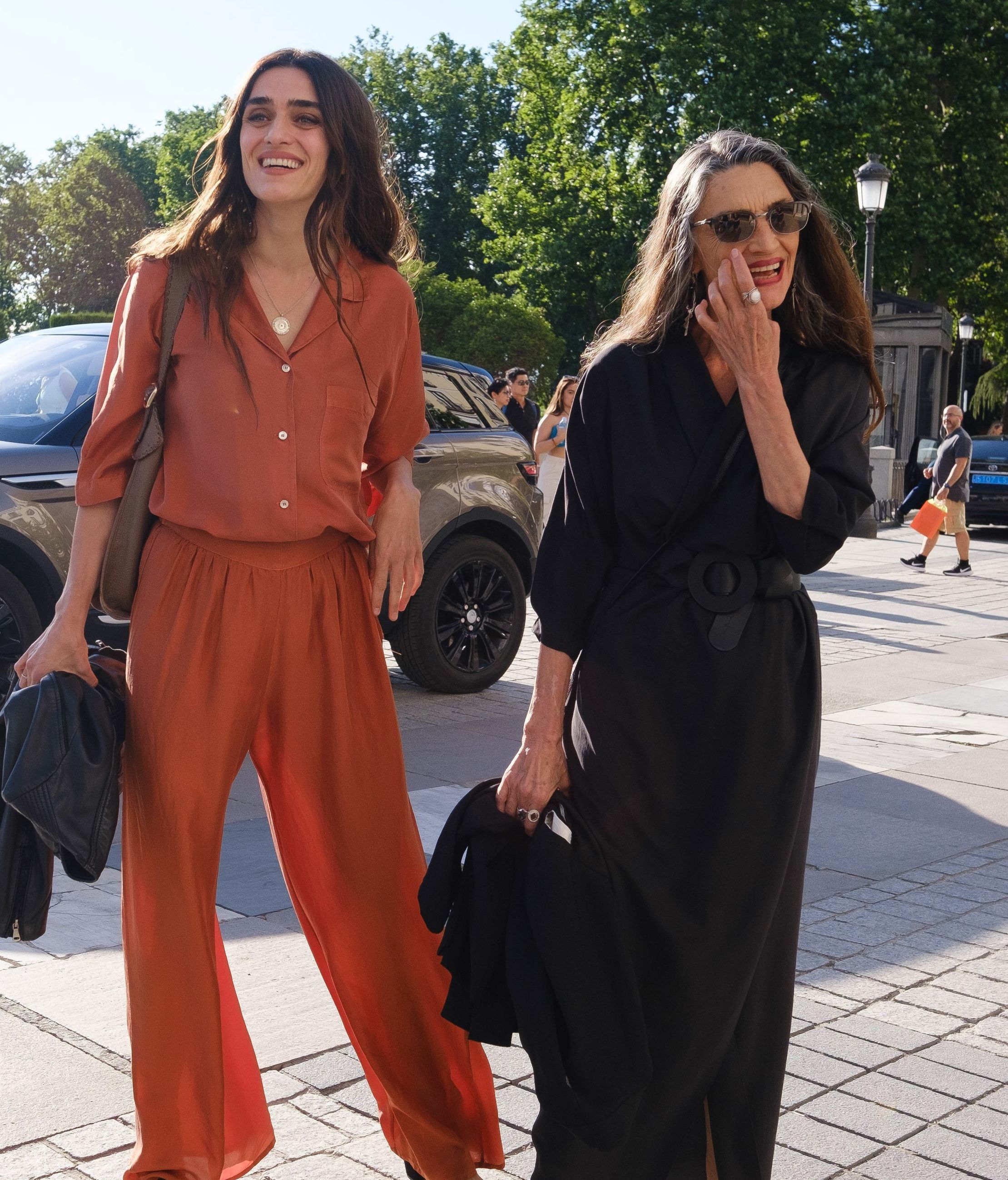 Olivia y Ángela Molina en un evento del pasado verano