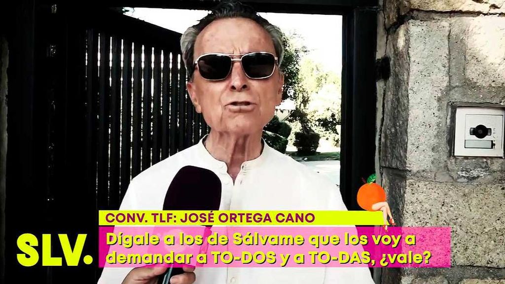 José Ortega Cano lanza una advertencia contra 'Sálvame': "Voy a demandar a todos"
