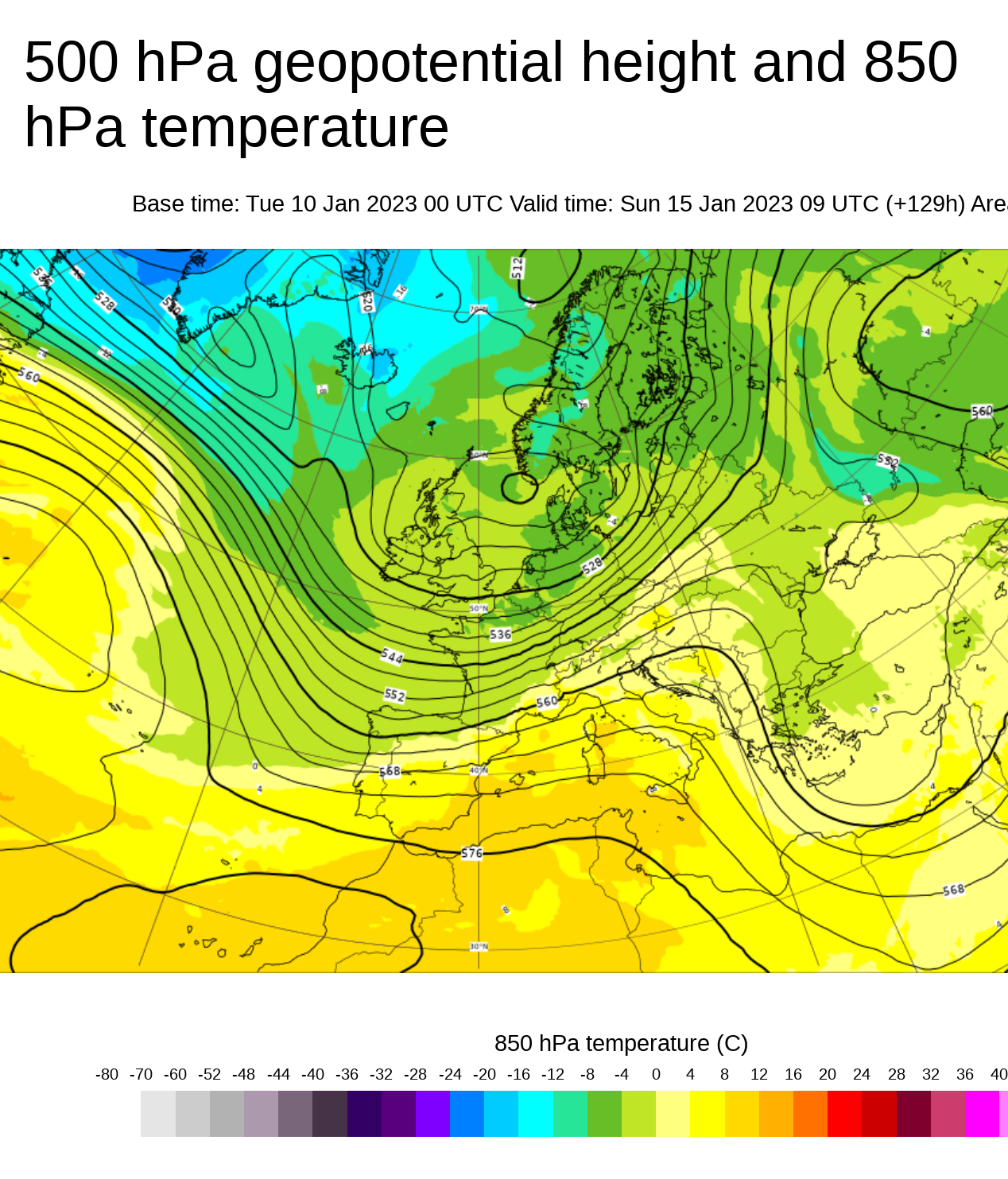 Una vaguada se formará el norte de la Península el fin de semana