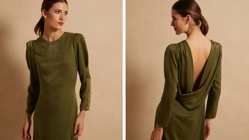 Vestido de invitada de Bimani