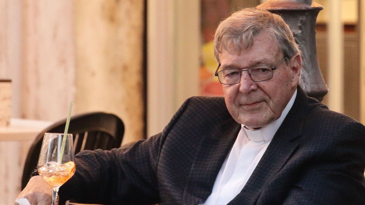El cardenal australiano George Pell en Roma, Italia El cardenal australiano George Pell en Roma, Italia