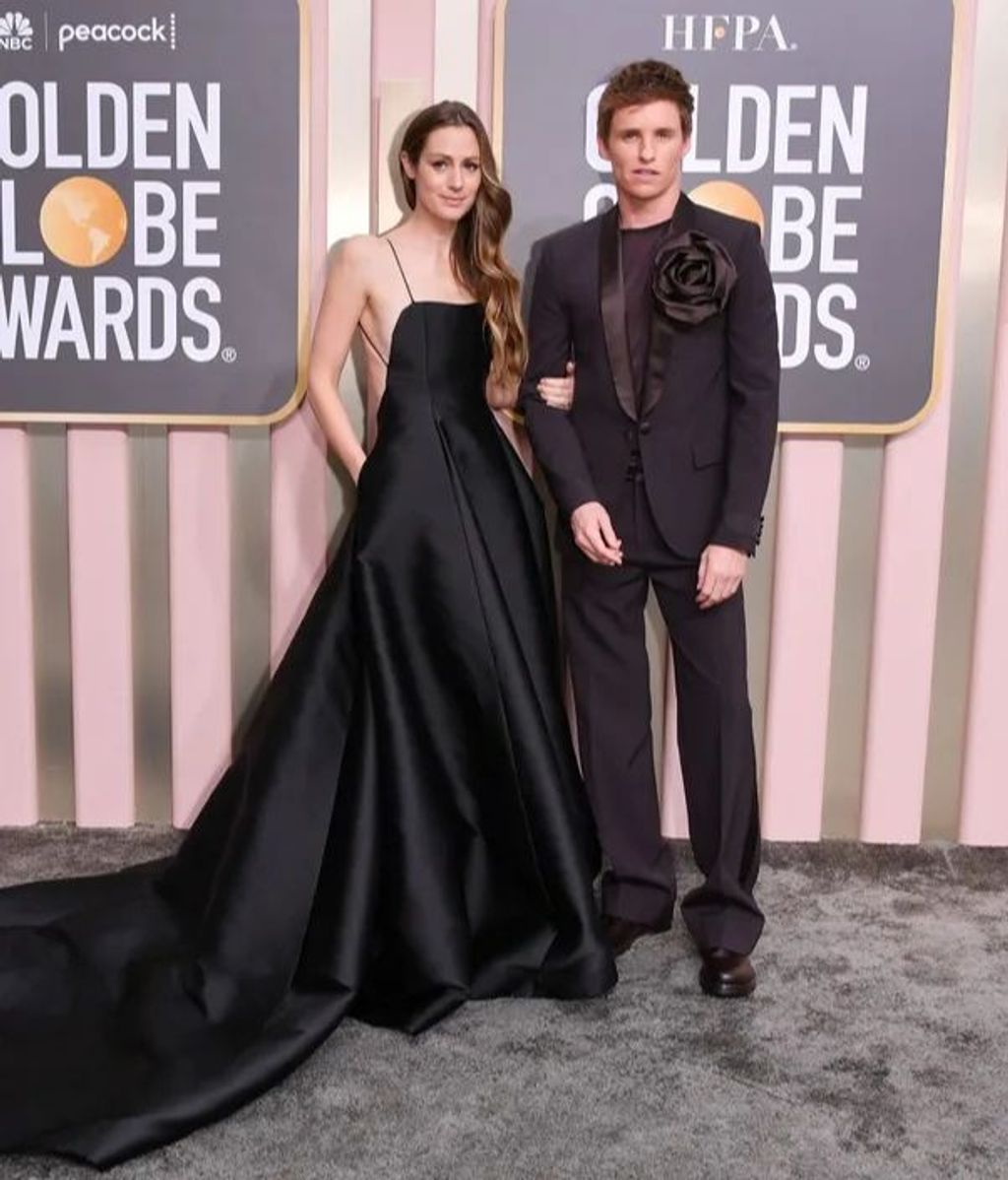 Hanna Bagshawe y Eddie Redmayne