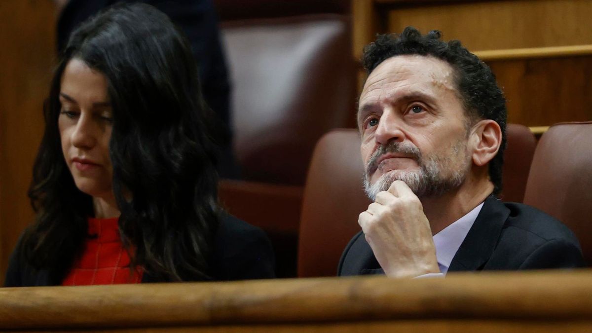 Inés Arrimadas y Edmundo Bal juntos en el Congreso de los Diputados