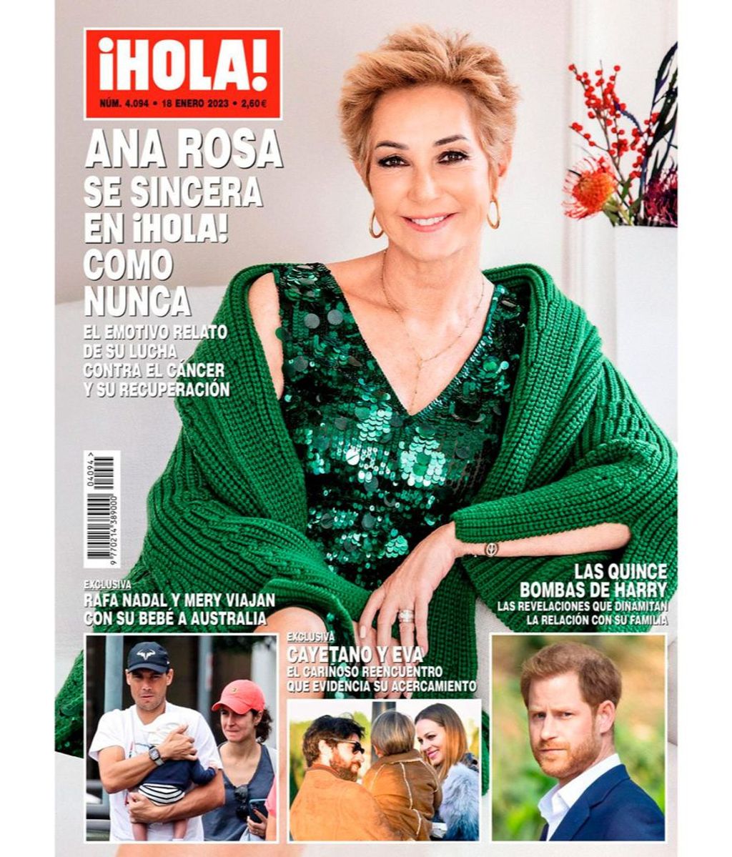 Portada del último número de la revista '¡Hola!'