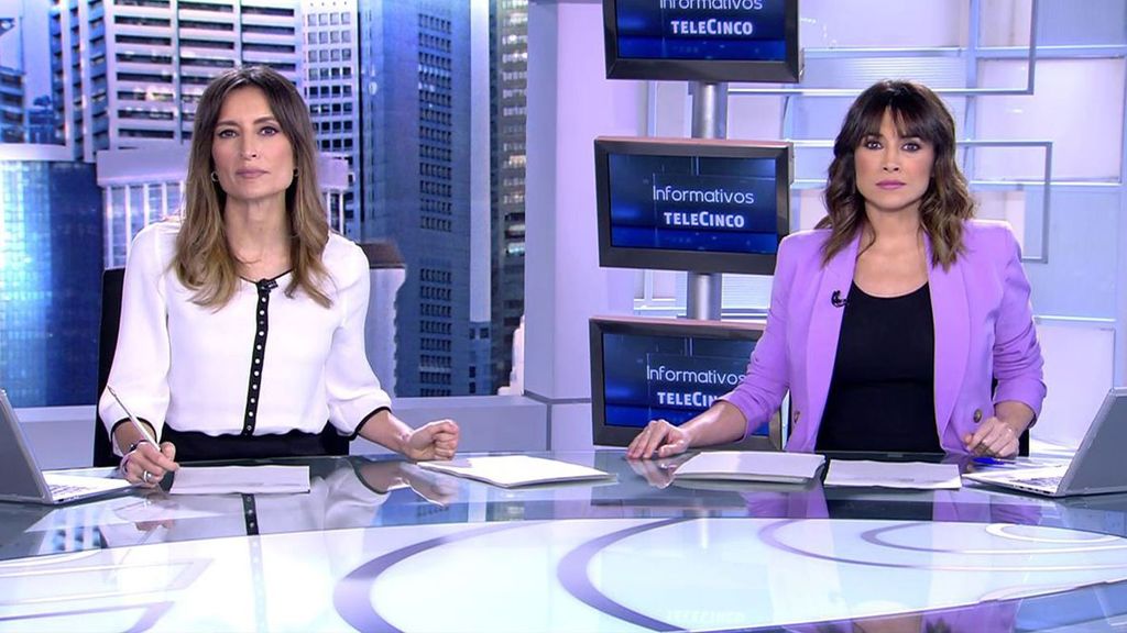 Con Arancha Morales y Leticia Iglesias Informativos Telecinco 2023 Matinal 12/01/2023
