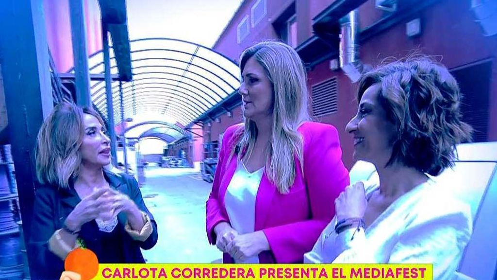 Carlota Corredera presentará el Mediafest Night Fever junto a María Patiño y Adela González: “Es la primera vez que hacemos un trío”