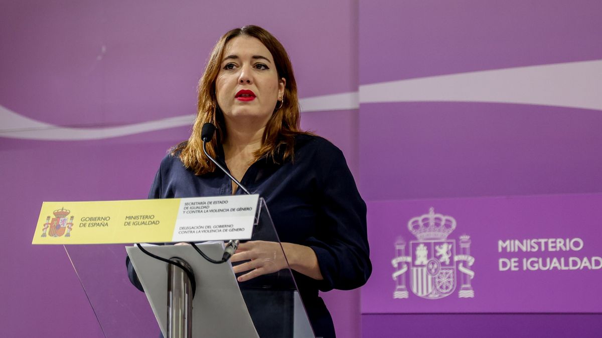 La secretaria de Estado de Igualdad y contra la Violencia de Género, Ángela Rodríguez