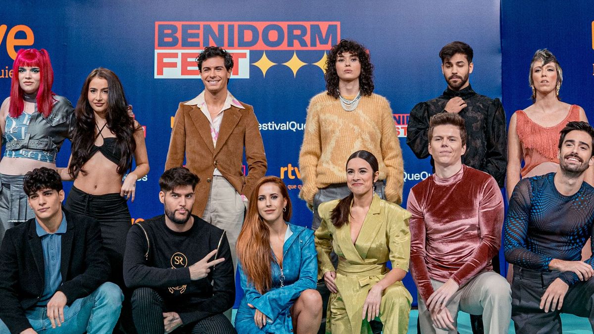 Los dieciocho artistas que compiten en el Benidorm Fest 2023
