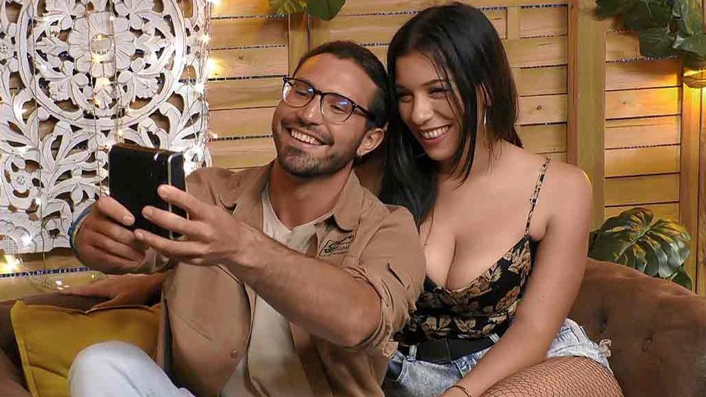 Rocío y Javier durante su cita en 'First Dates'