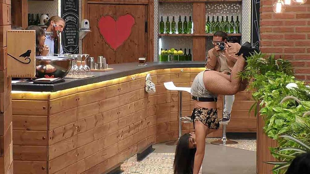 Rocío y Javier durante su cita en 'First Dates'