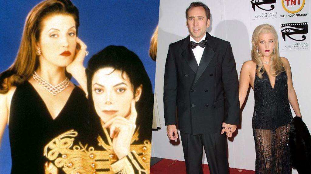 Michael Jackson y Nicholas Cage, dos breves y mediáticos matrimonios