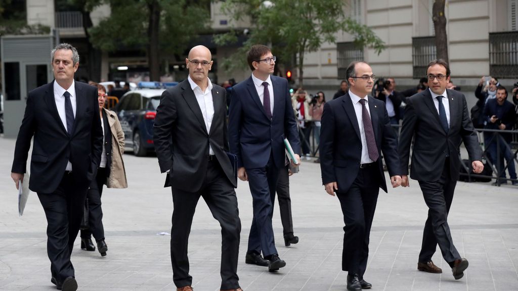 Miembros del Govern en la Audiencia Nacional