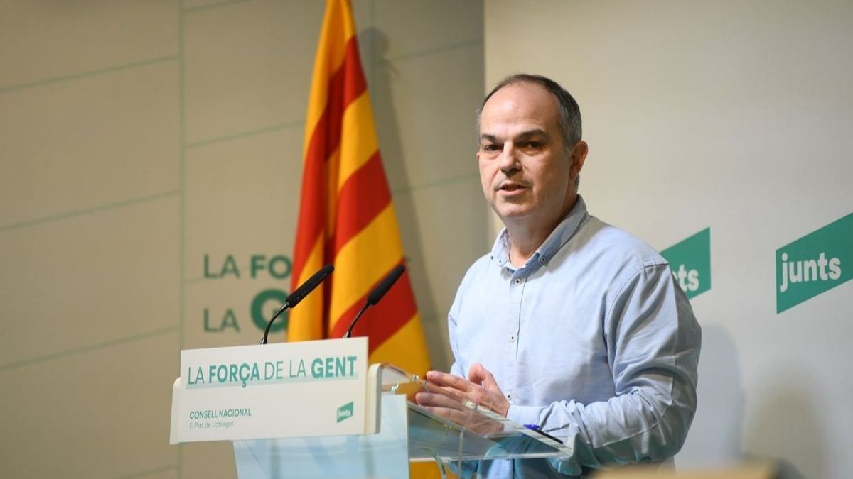 El secretario general de Junts, Jordi Turull El secretario general de Junts, Jordi Turull