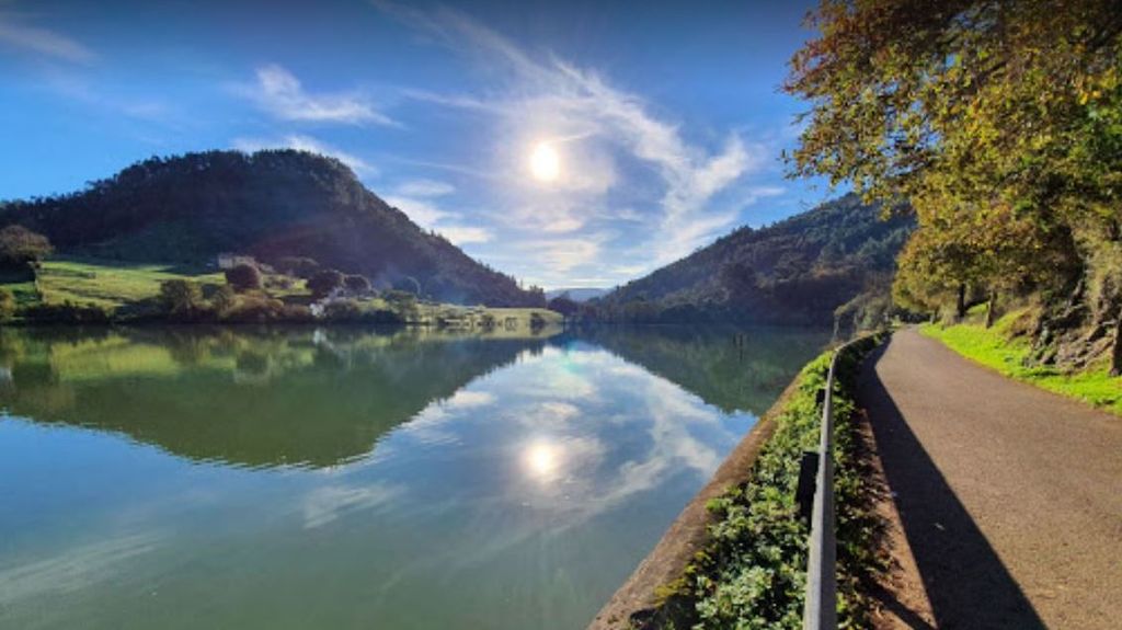 Pantano de Heras, en Cantabria