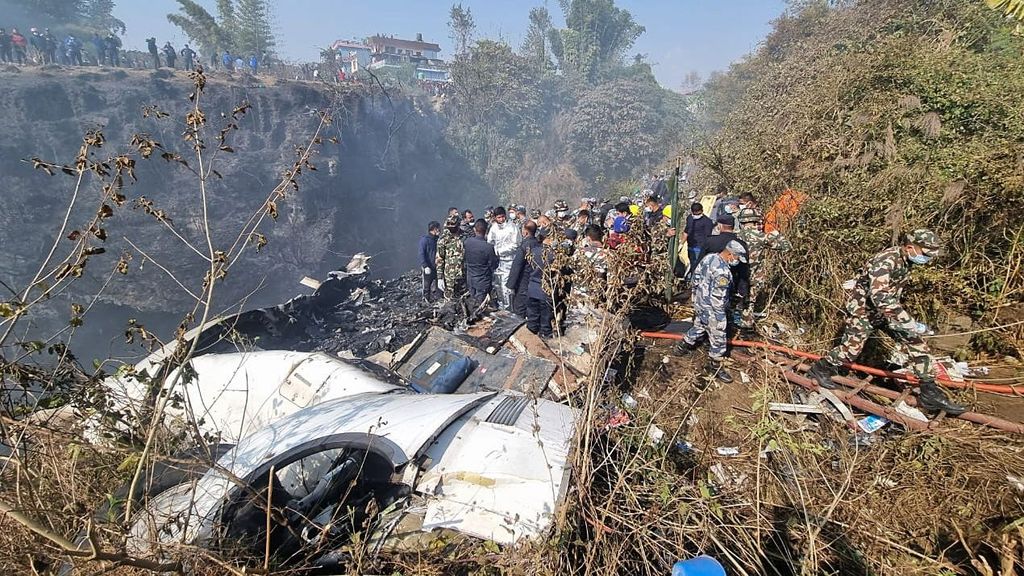 Trágico accidente de avión en Pokhara, Nepal: hay 68 muertos confirmados