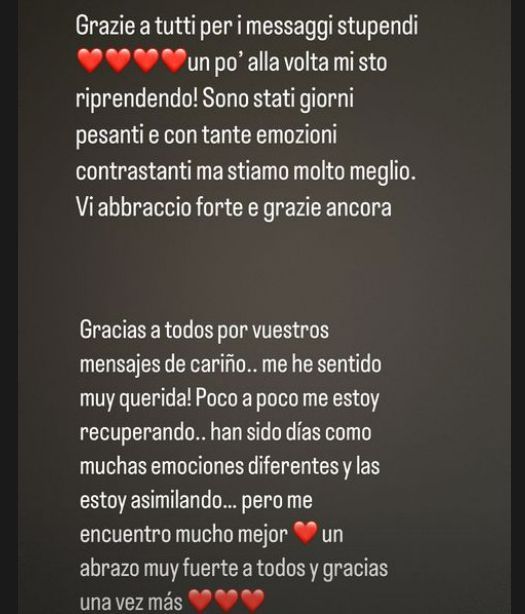 Alice explica cómo se encuentra