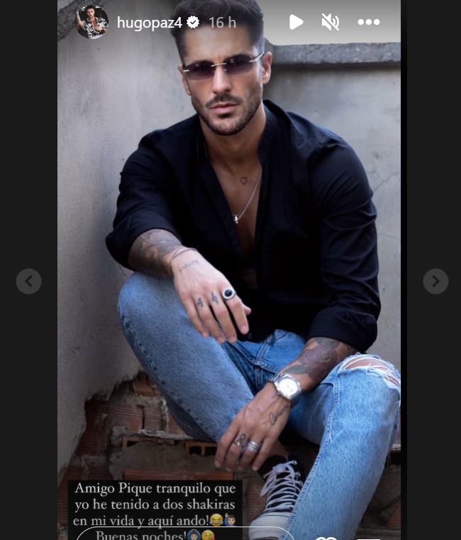 Hugo Paz empatiza con Piqué