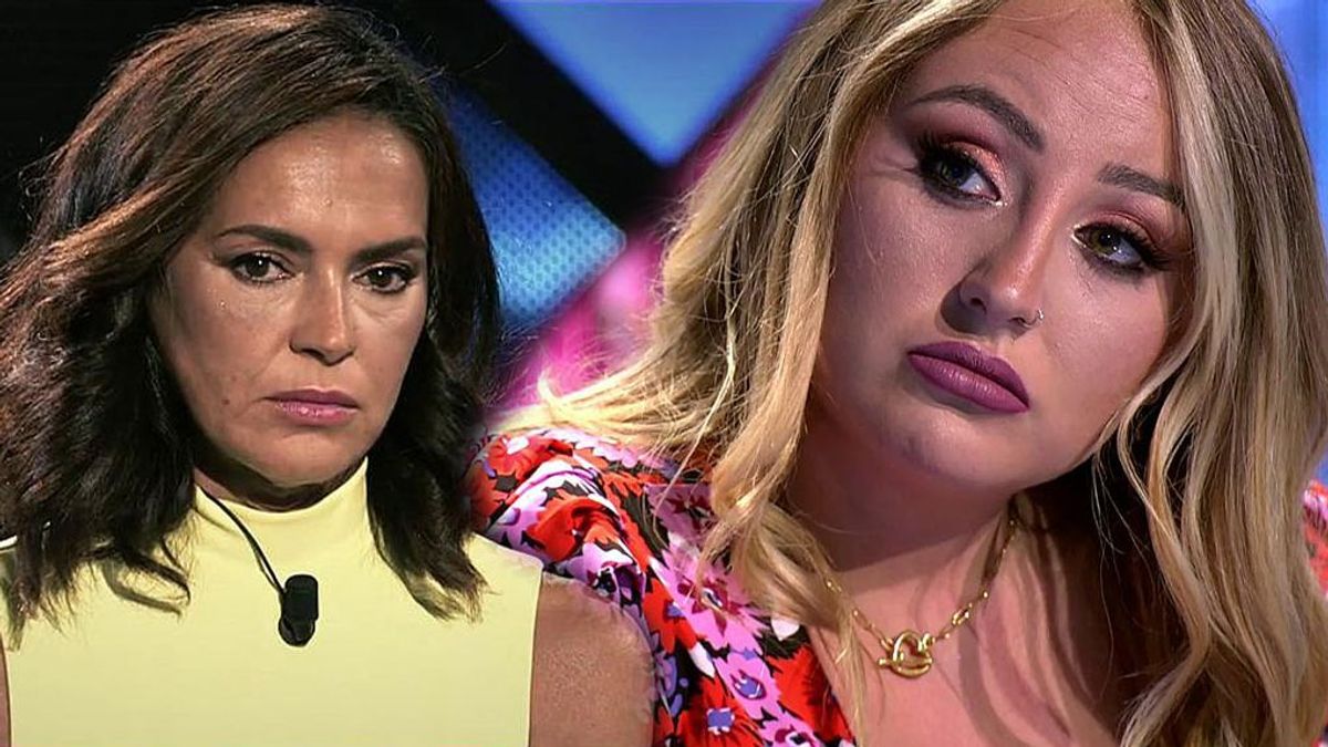 Gran bronca entre Olga Moreno y Rocío Flores por David Flores: "Quería llevárselo" - Fiesta