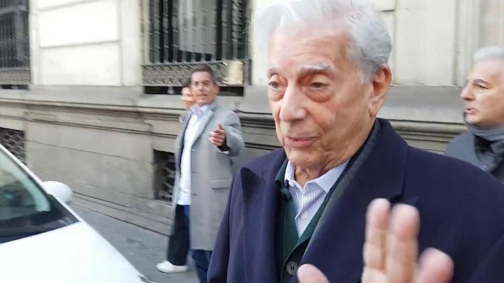 Primeras palabras de Mario Vargas Llosa