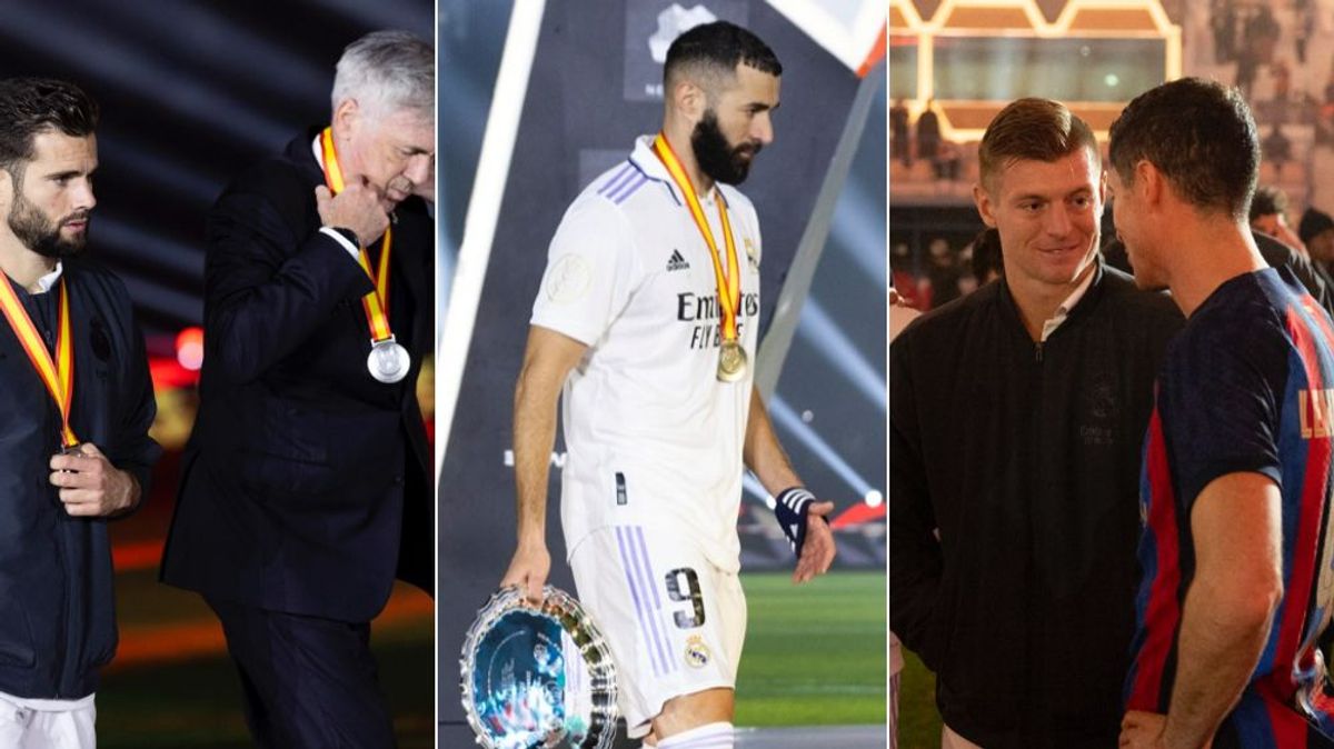 El señorío del Madrid se demuestra en la derrota: ni un jugador se quitó la medalla de plata