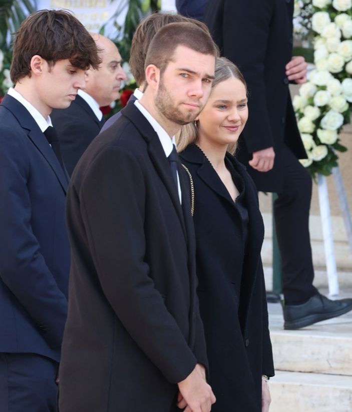 Irene Urdangarín, junto a sus hermanos Pablo Valentín y Juan Nicolás