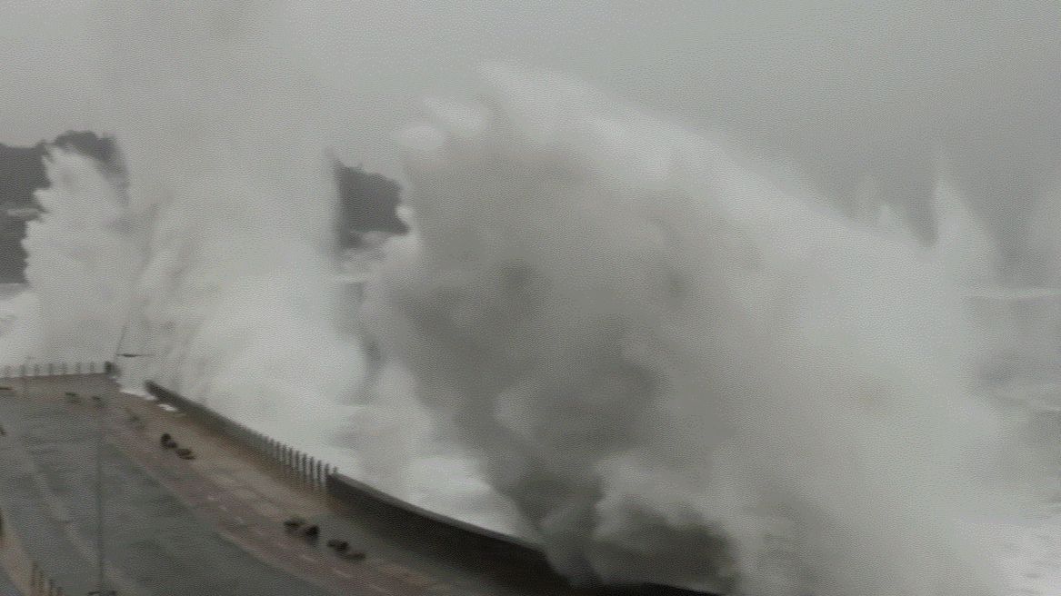 La borrasca Gerard: olas de 8 metros y vientos de 100 kilómetros por hora