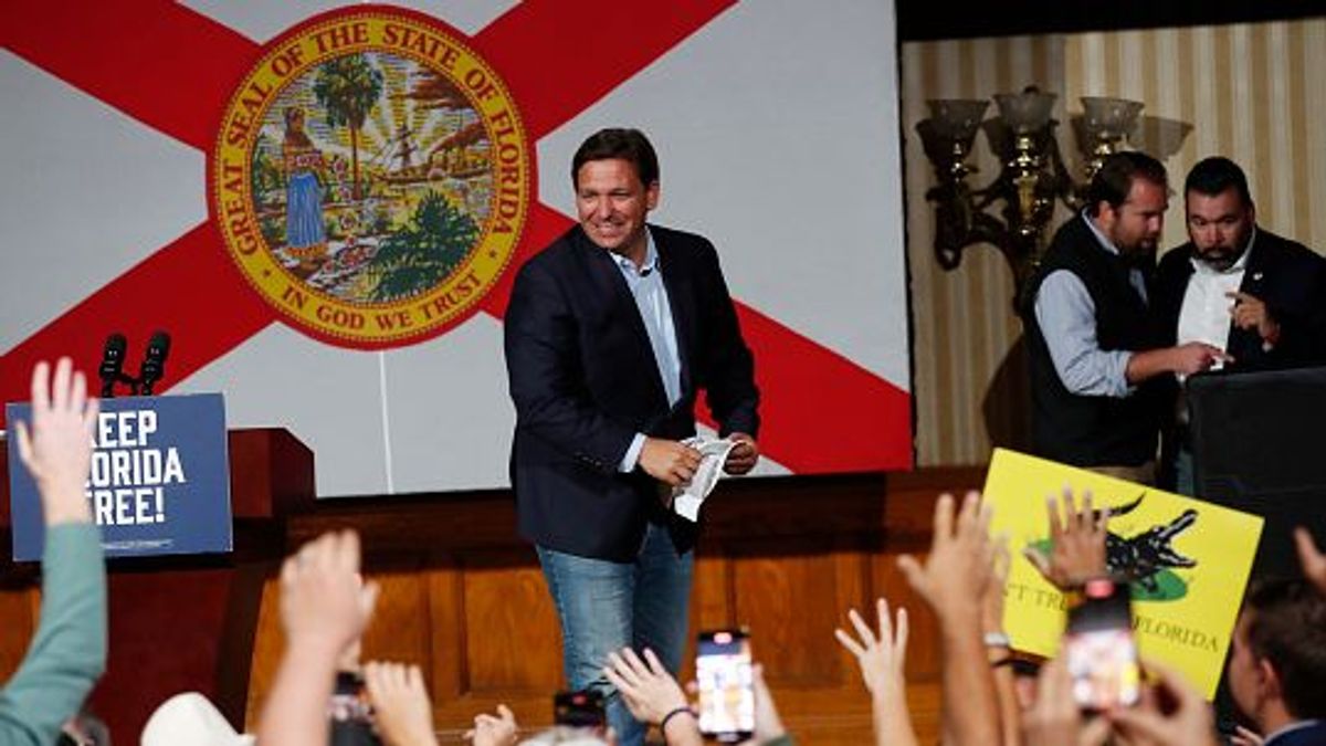 Ron DeSantis, gobernador de Florida Ron DeSantis, gobernador de Florida