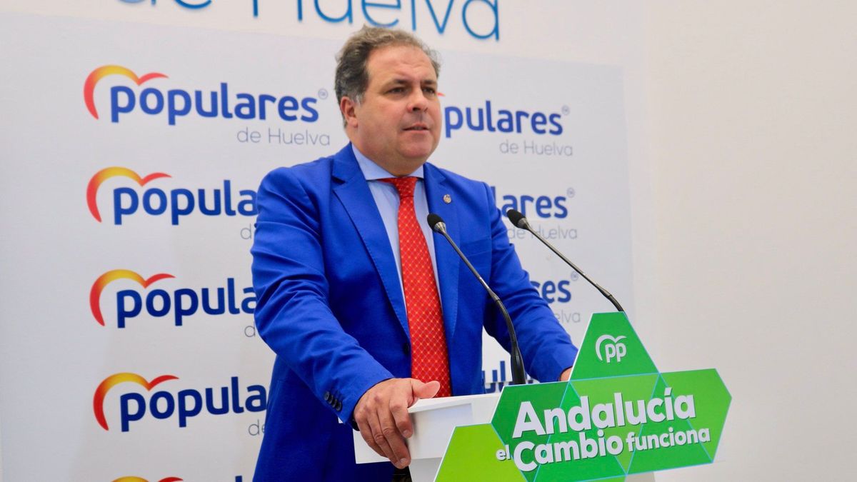 El portavoz del PP en la Diputación de Huelva, Juan Carlos Duarte El portavoz del PP en la Diputación de Huelva, Juan Carlos Duarte