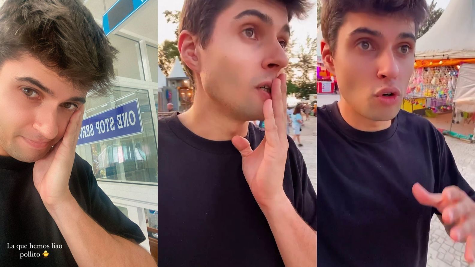 Javier Tudela y Marina Romero tienen un problema con su visa de turista